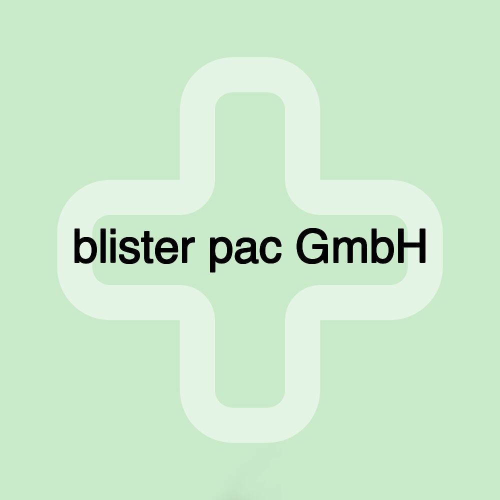 blister pac GmbH