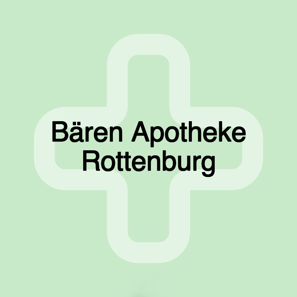 Bären Apotheke Rottenburg