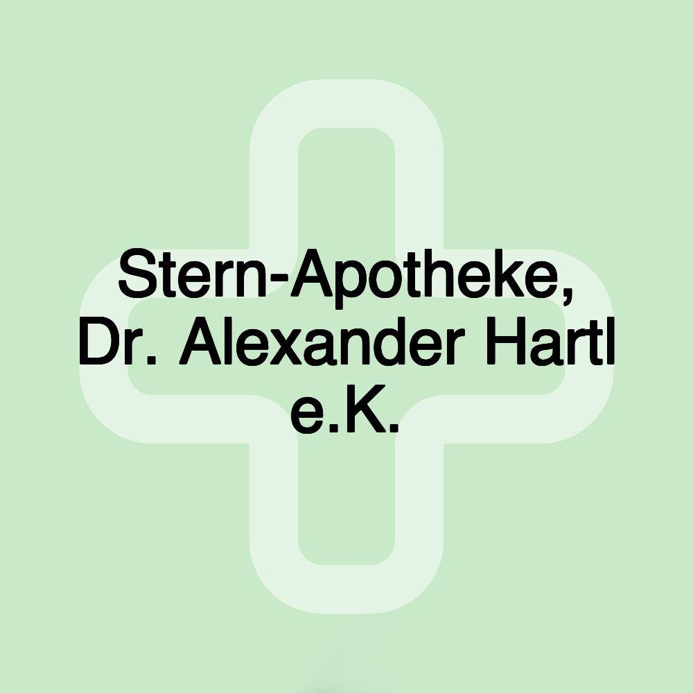 Stern-Apotheke, Dr. Alexander Hartl e.K.