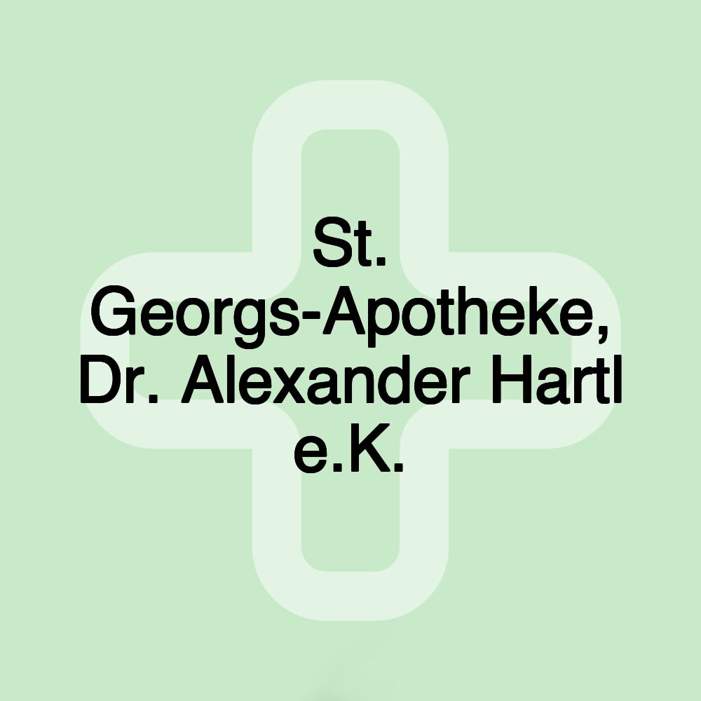 St. Georgs-Apotheke, Dr. Alexander Hartl e.K.