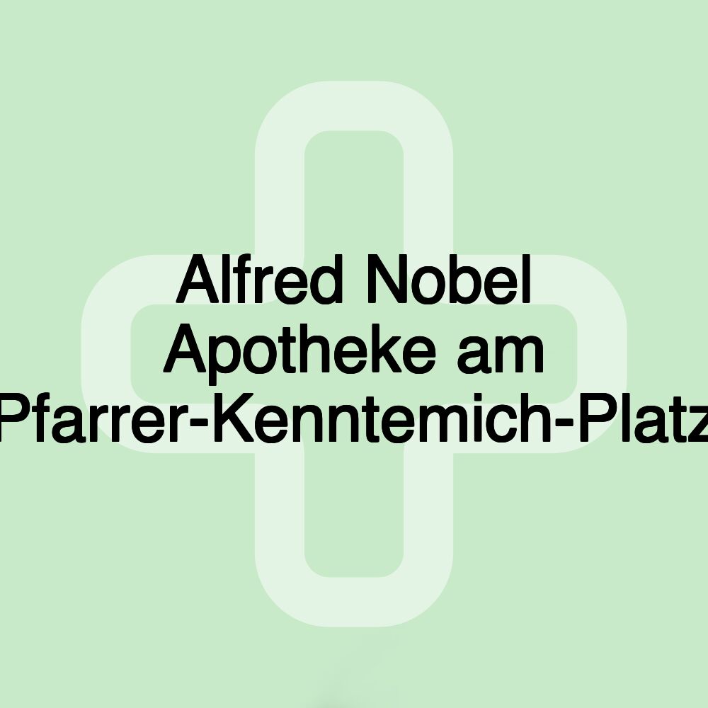 Alfred Nobel Apotheke am Pfarrer-Kenntemich-Platz