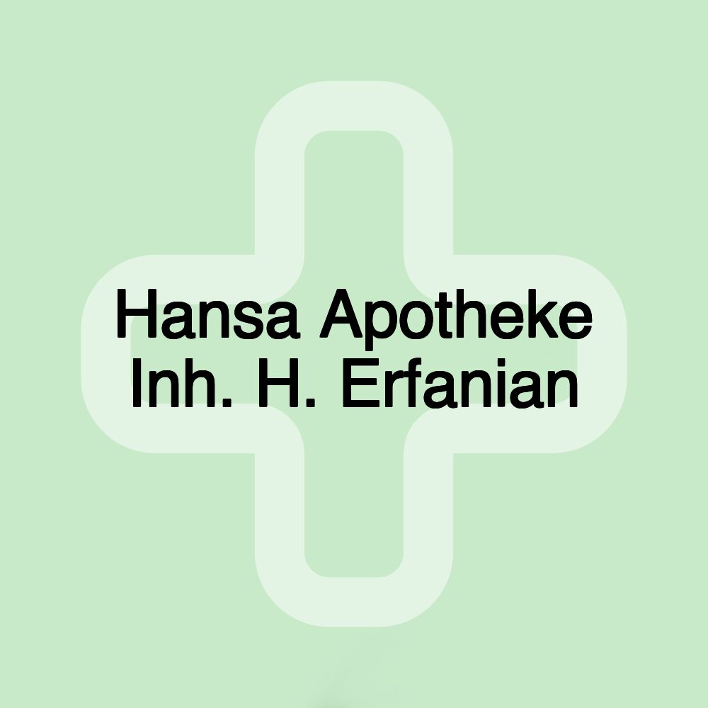 Hansa Apotheke Inh. H. Erfanian