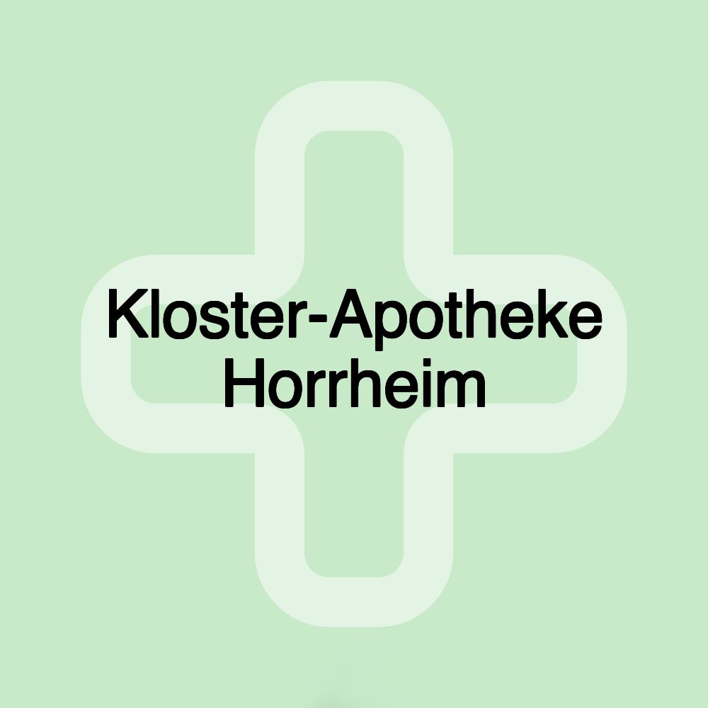 Kloster-Apotheke Horrheim