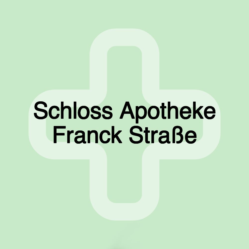 Schloss Apotheke Franck Straße