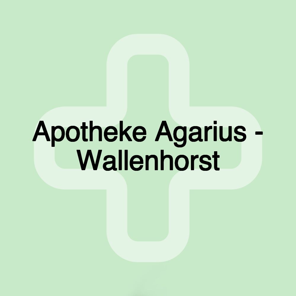 Apotheke Agarius - Wallenhorst