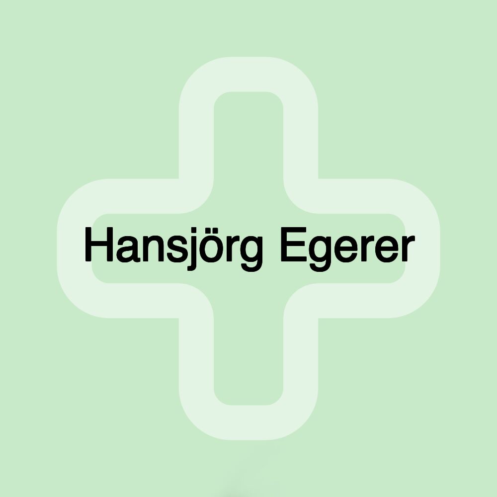 Hansjörg Egerer