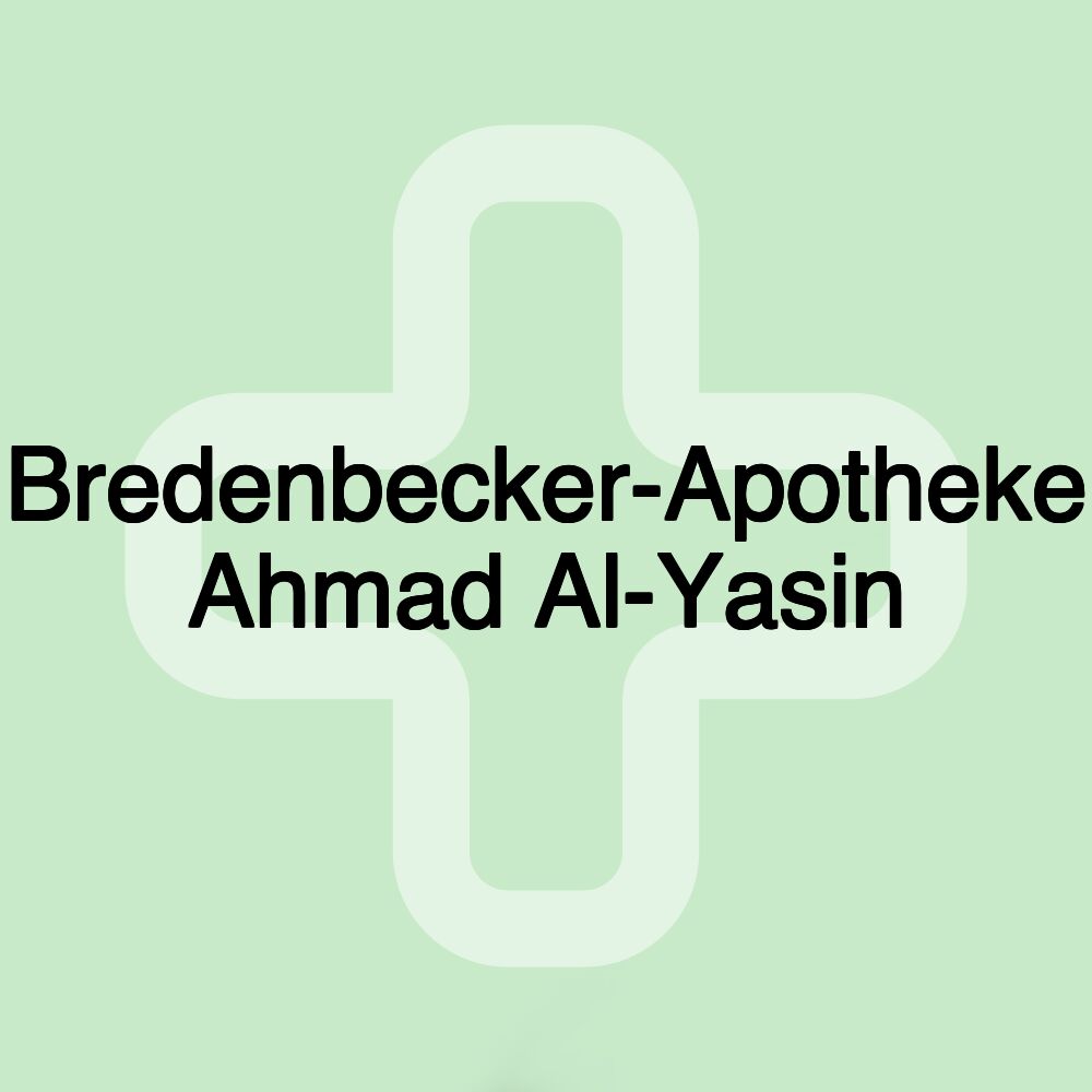 Bredenbecker-Apotheke Ahmad Al-Yasin