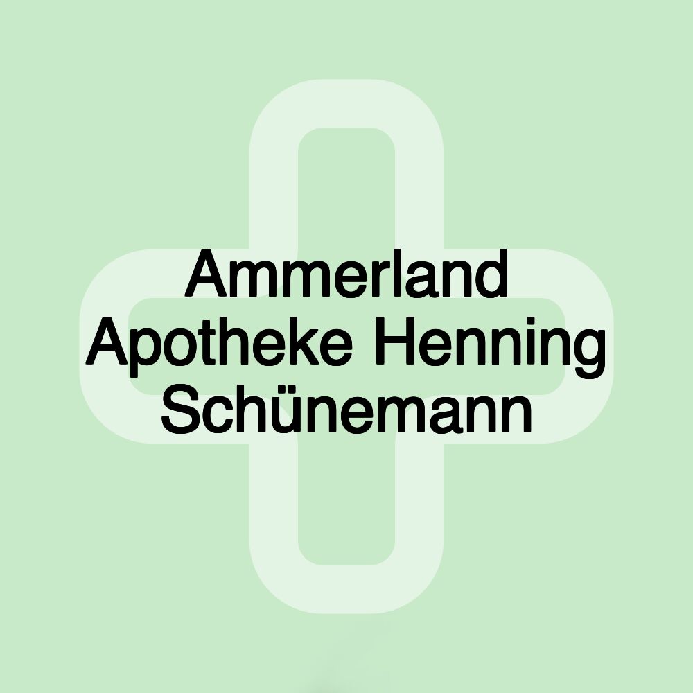 Ammerland Apotheke Henning Schünemann