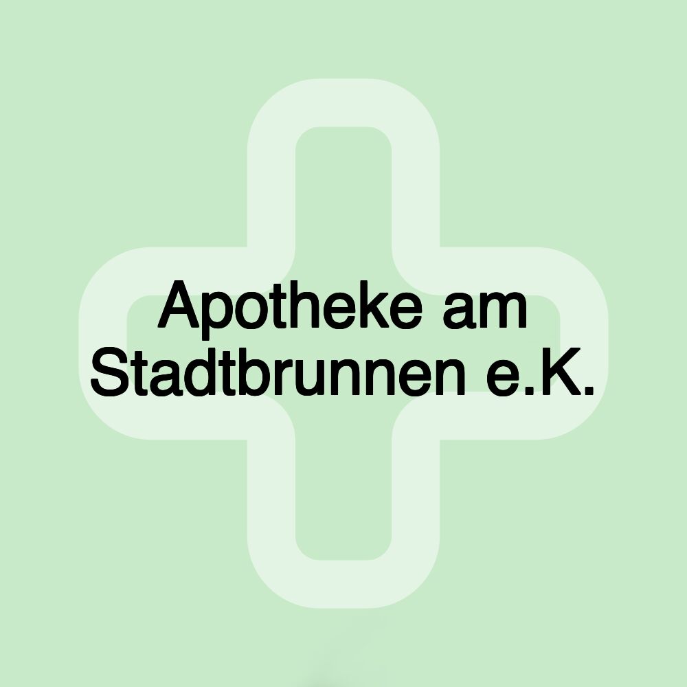 Apotheke am Stadtbrunnen e.K.