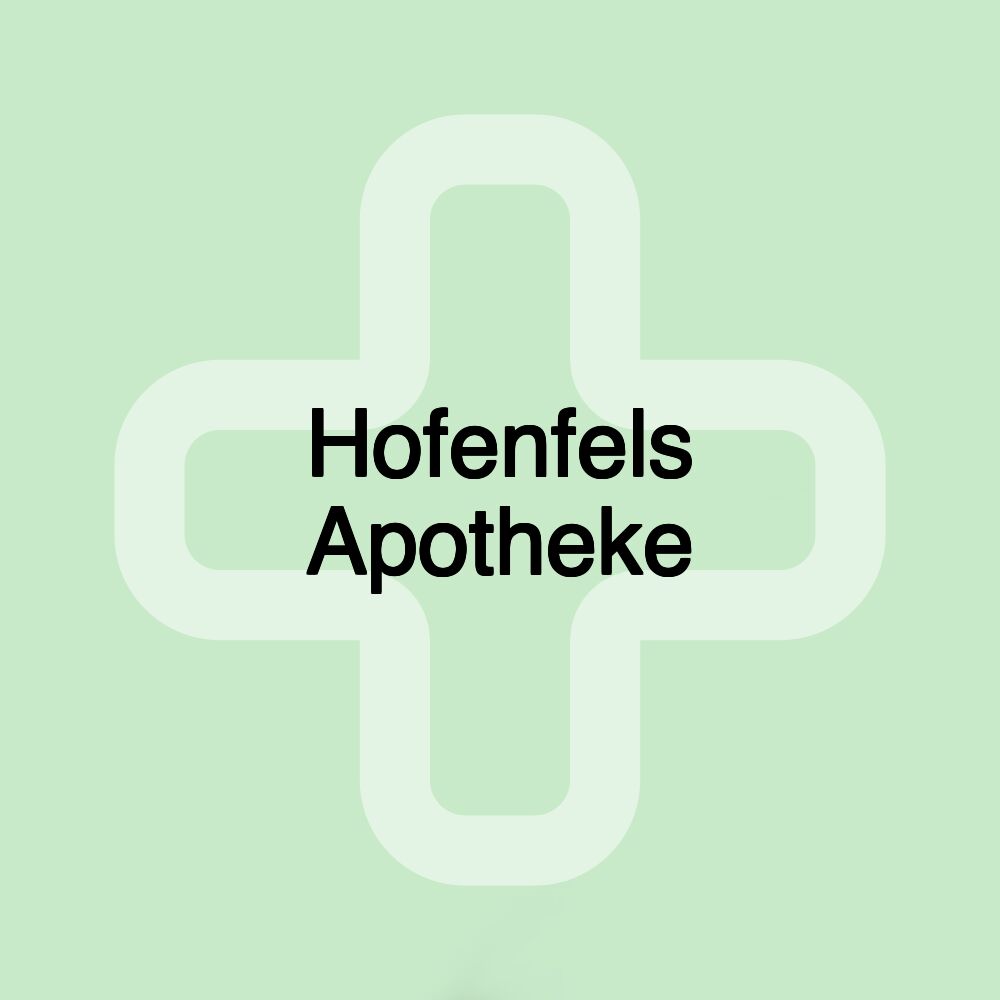 Hofenfels Apotheke