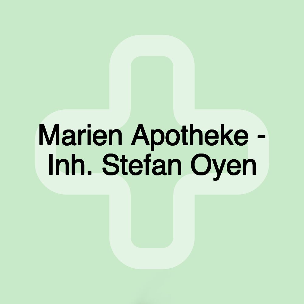 Marien Apotheke - Inh. Stefan Oyen