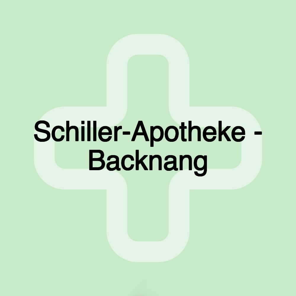 Schiller-Apotheke - Backnang