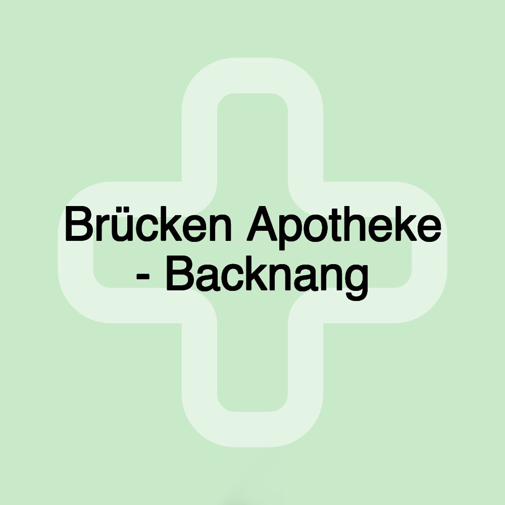 Brücken Apotheke - Backnang