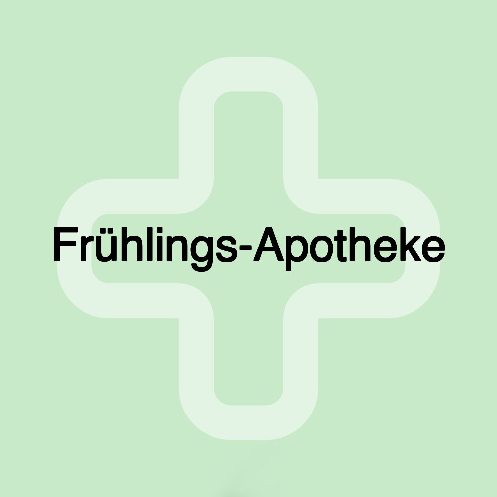 Frühlings-Apotheke