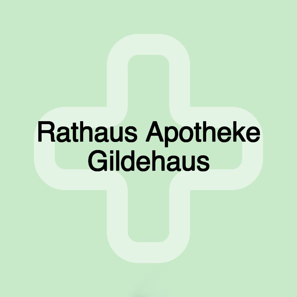 Rathaus Apotheke Gildehaus