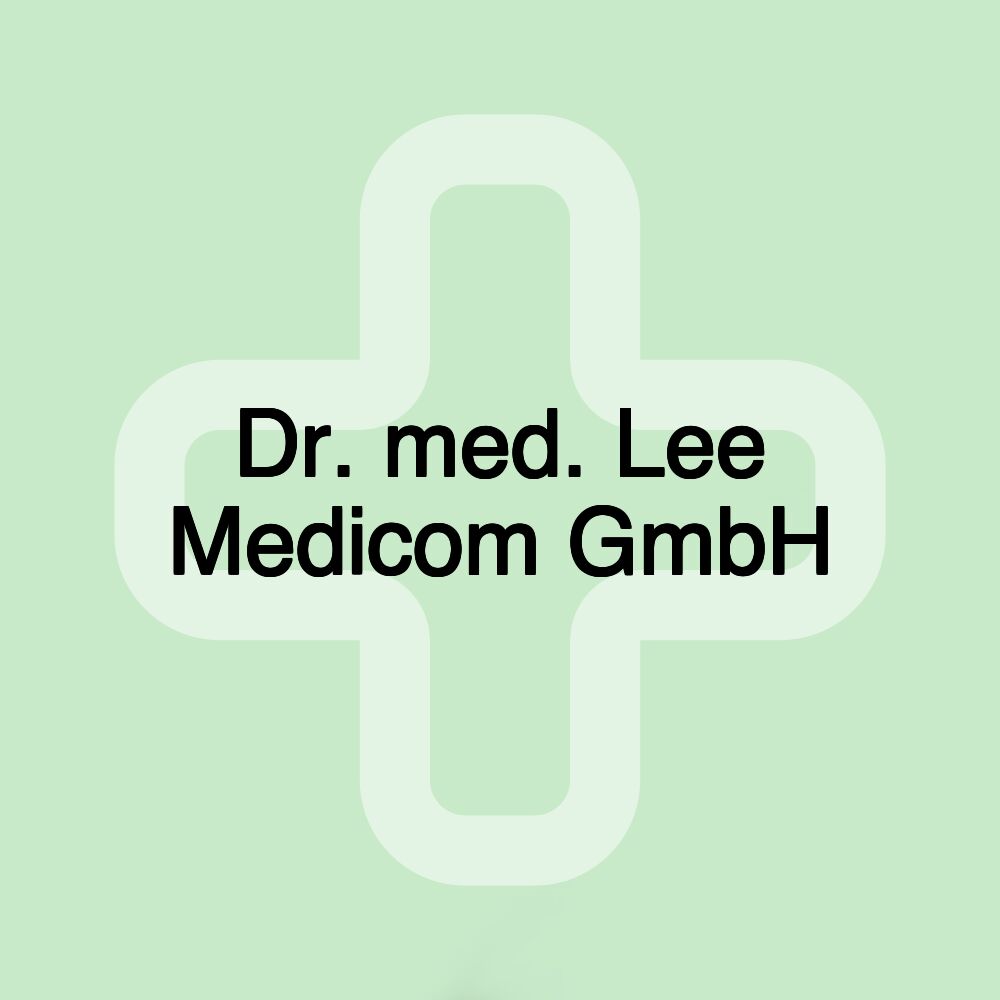 Dr. med. Lee Medicom GmbH