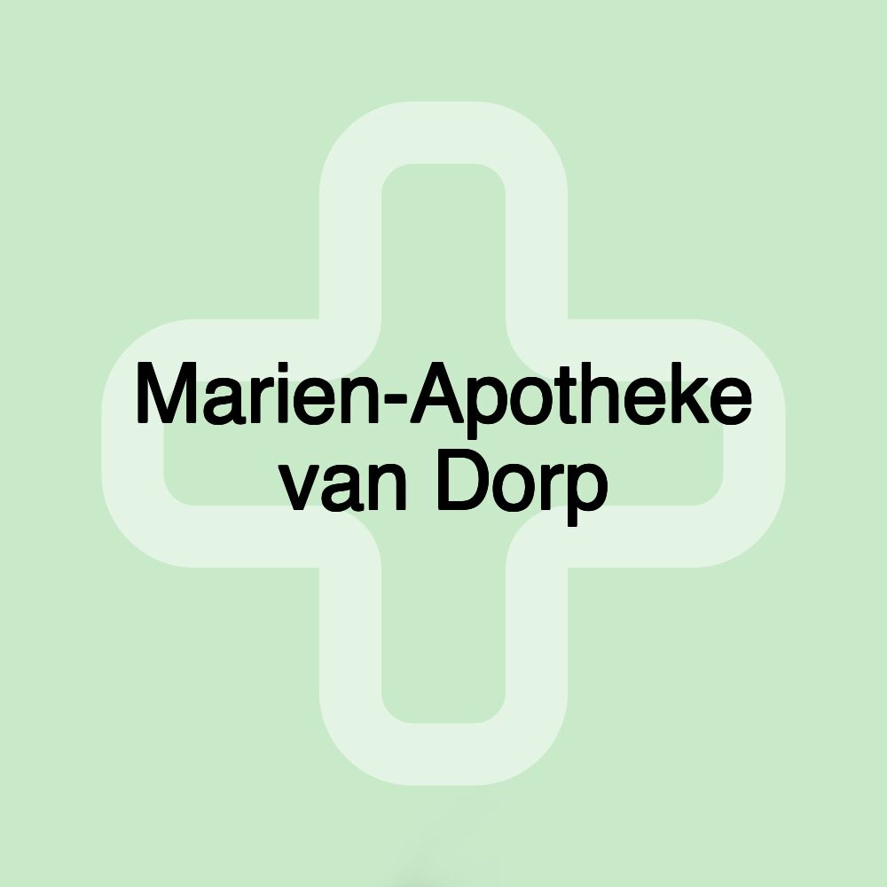 Marien-Apotheke van Dorp