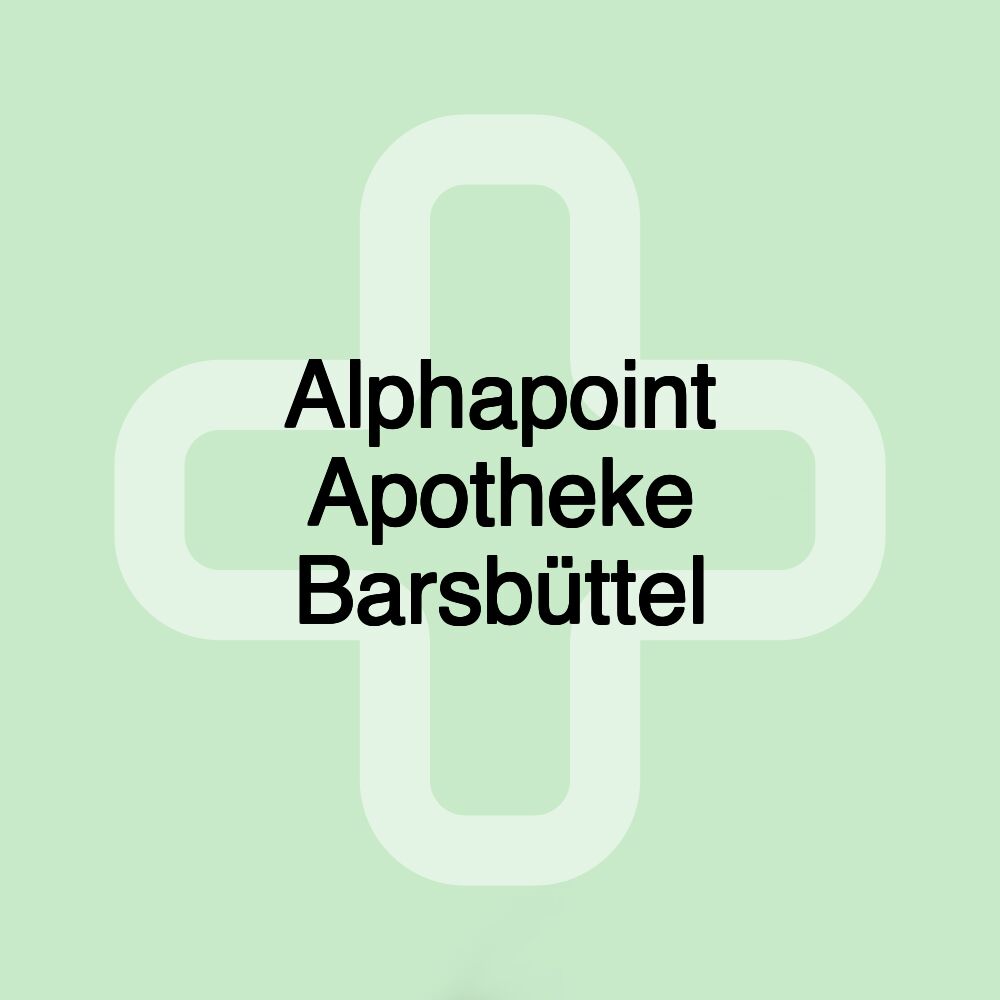 Alphapoint Apotheke Barsbüttel