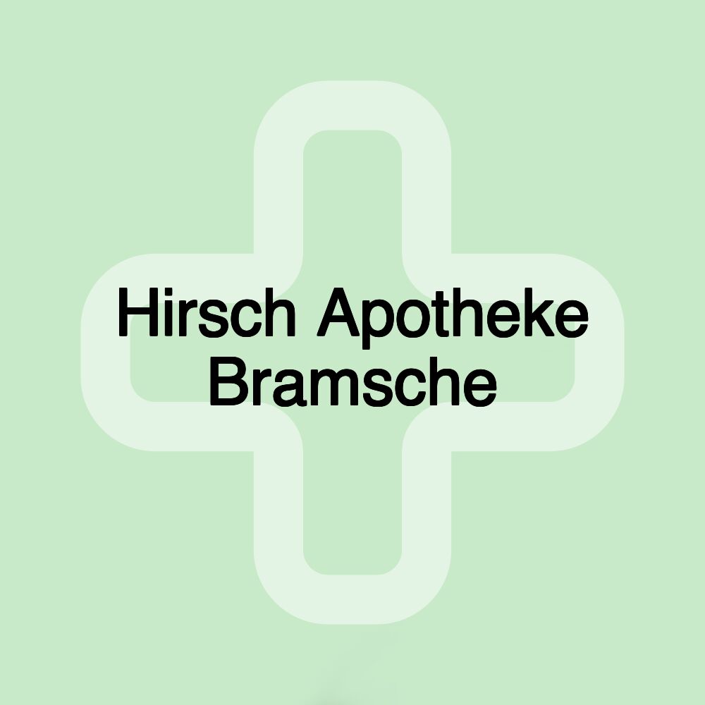 Hirsch Apotheke Bramsche