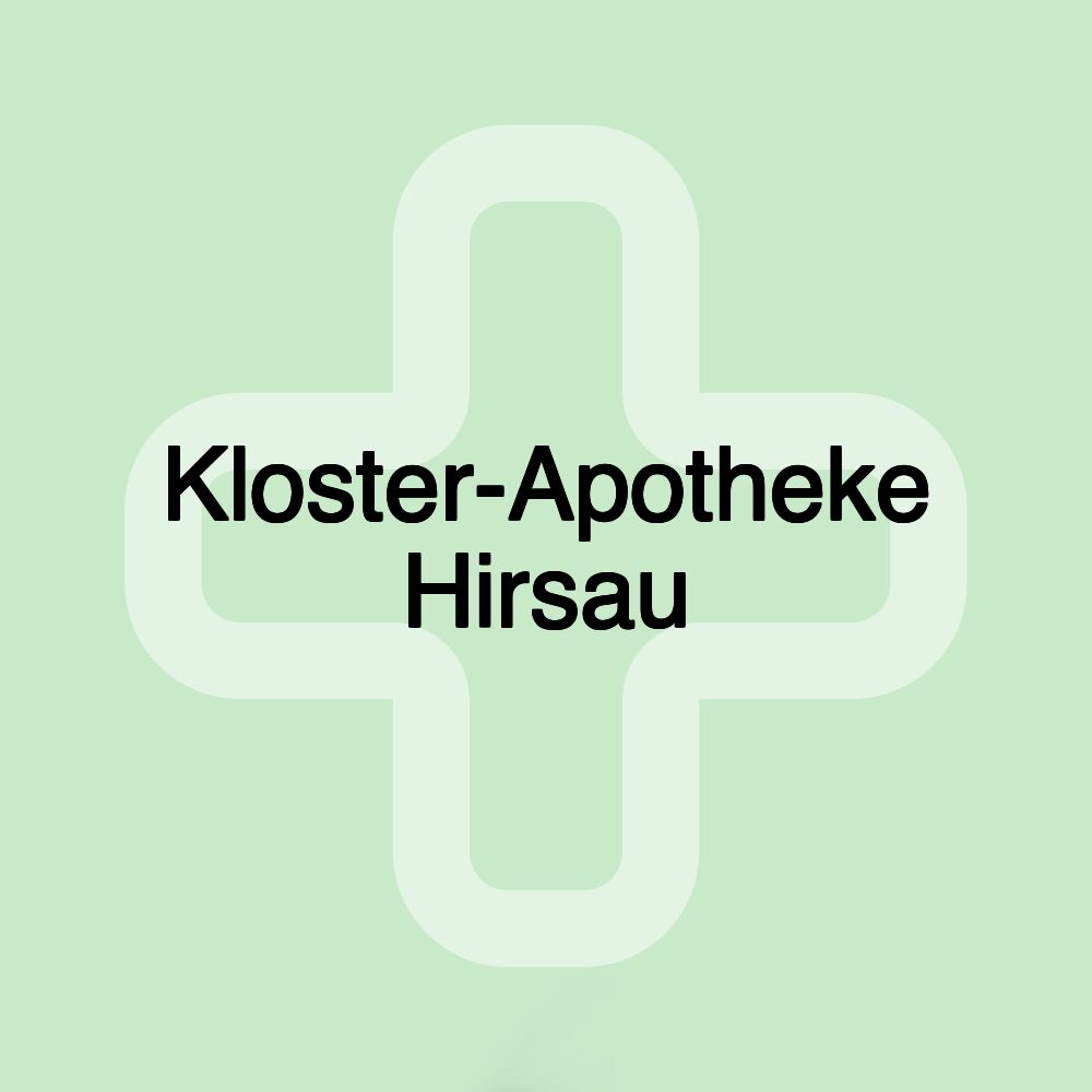 Kloster-Apotheke Hirsau