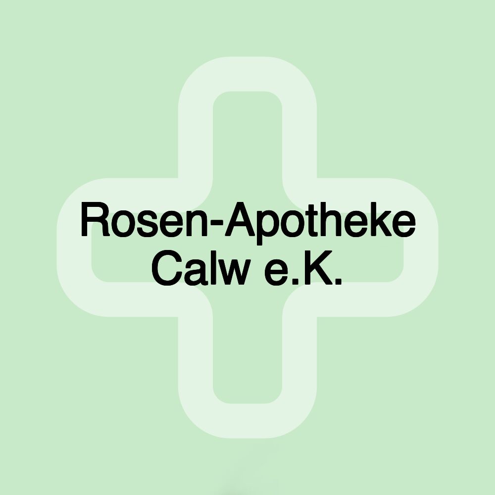 Rosen-Apotheke Calw e.K.