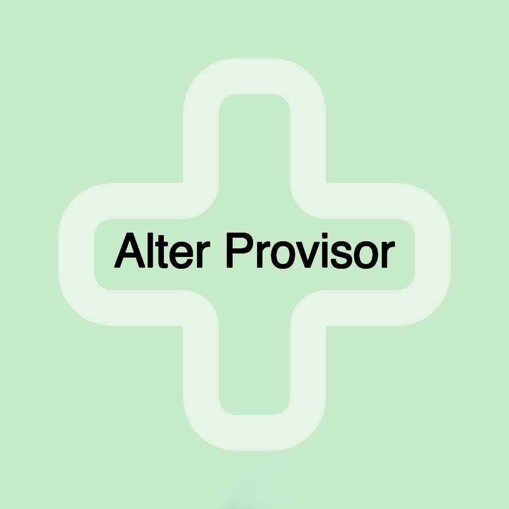 Alter Provisor