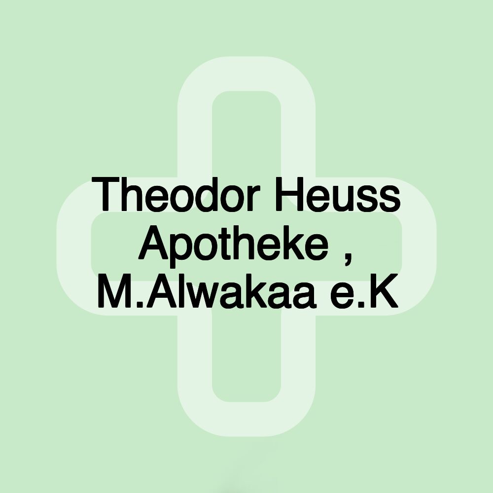 Theodor Heuss Apotheke , M.Alwakaa e.K