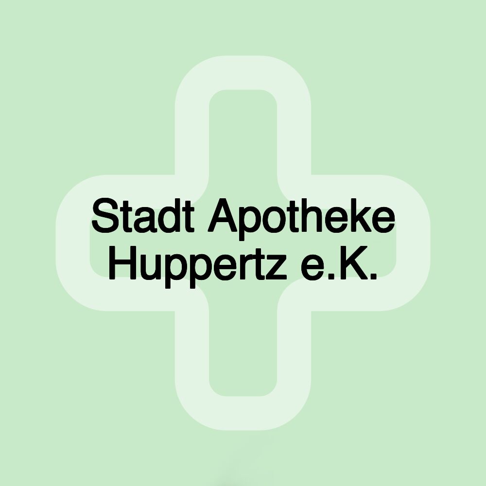 Stadt Apotheke Huppertz e.K.