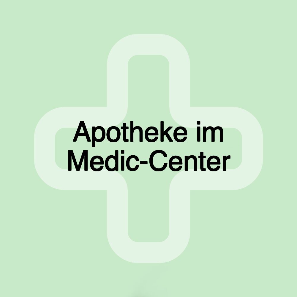 Apotheke im Medic-Center