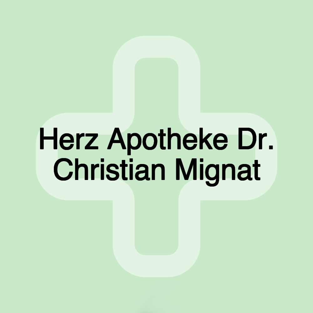 Herz Apotheke Dr. Christian Mignat