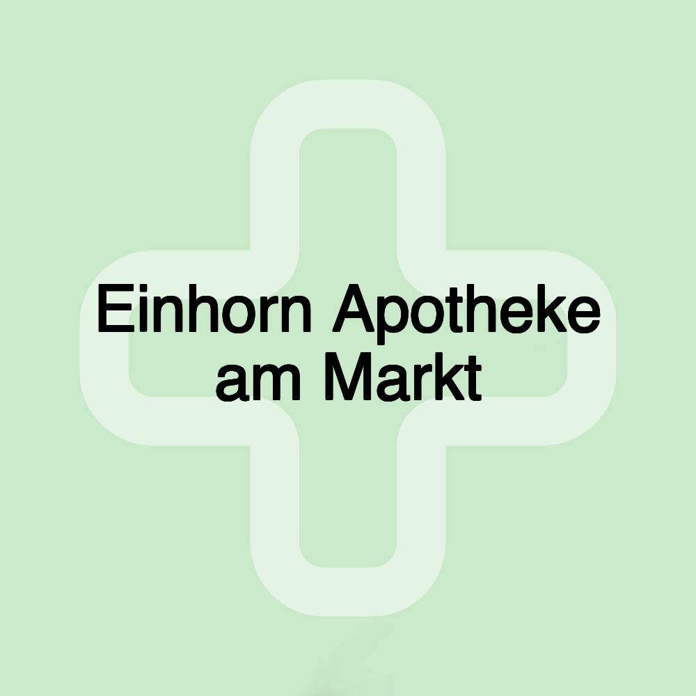 Einhorn Apotheke am Markt