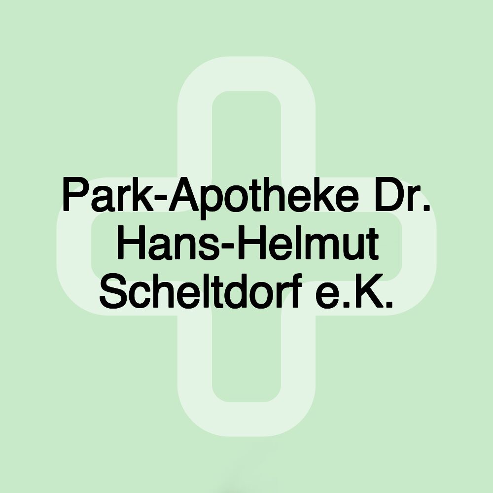 Park-Apotheke Dr. Hans-Helmut Scheltdorf e.K.