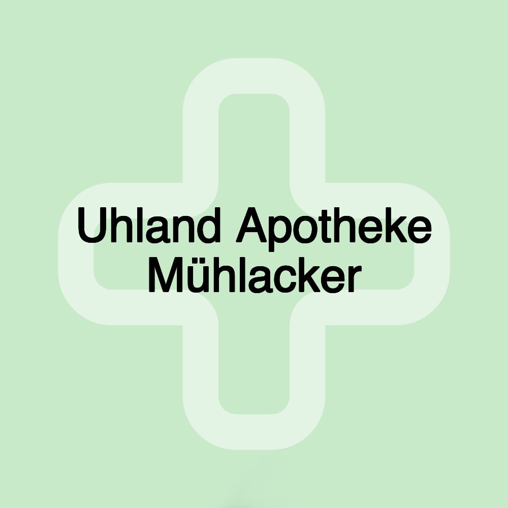 Uhland Apotheke Mühlacker