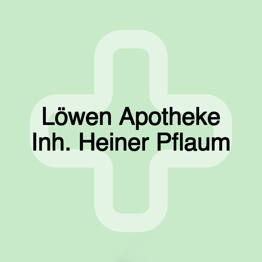 Löwen Apotheke Inh. Heiner Pflaum