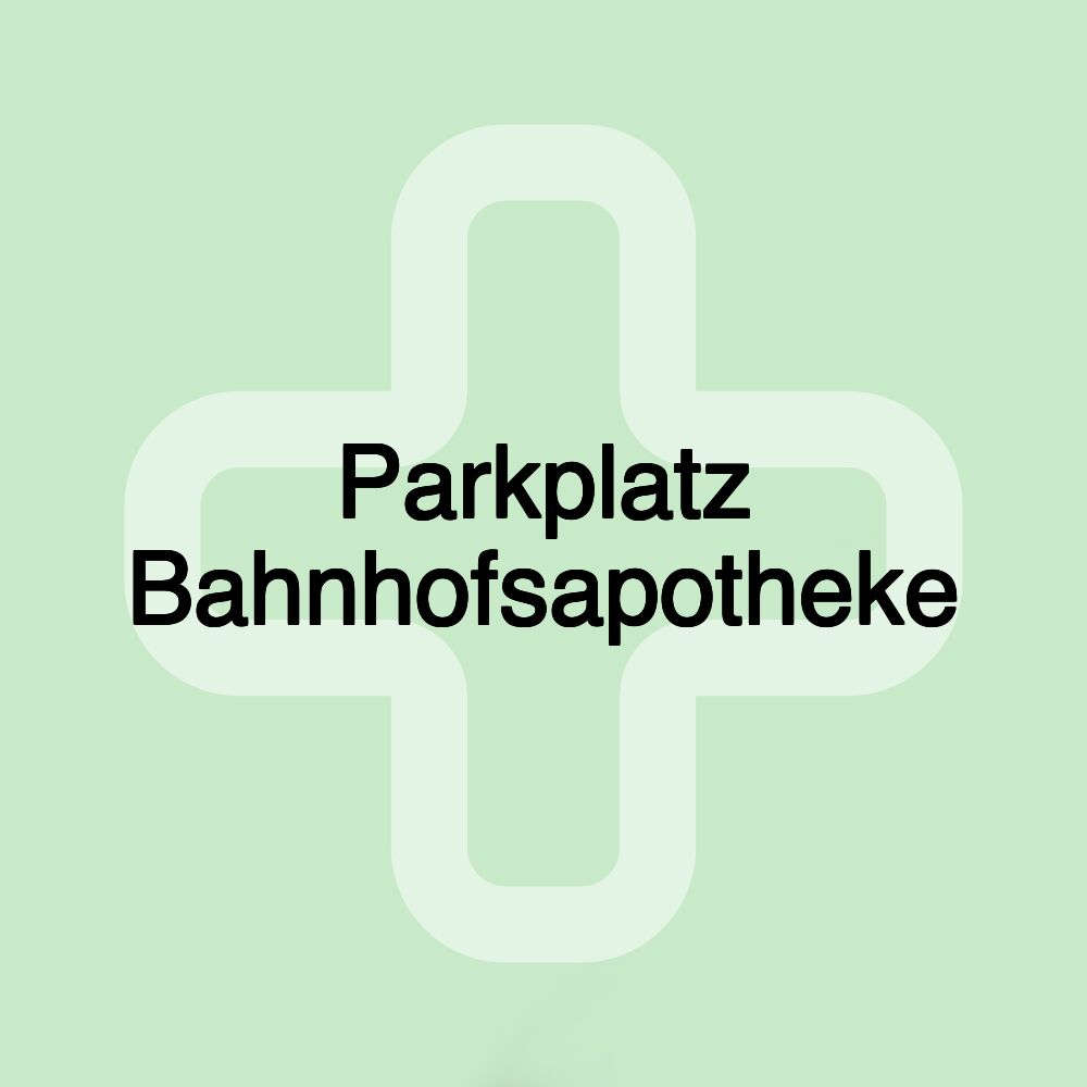 Parkplatz Bahnhofsapotheke