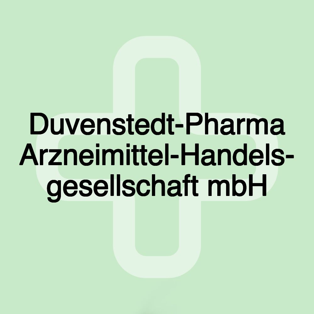 Duvenstedt-Pharma Arzneimittel-Handels- gesellschaft mbH