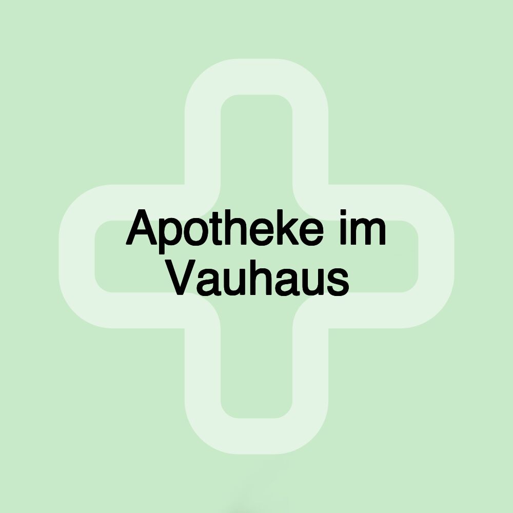 Apotheke im Vauhaus