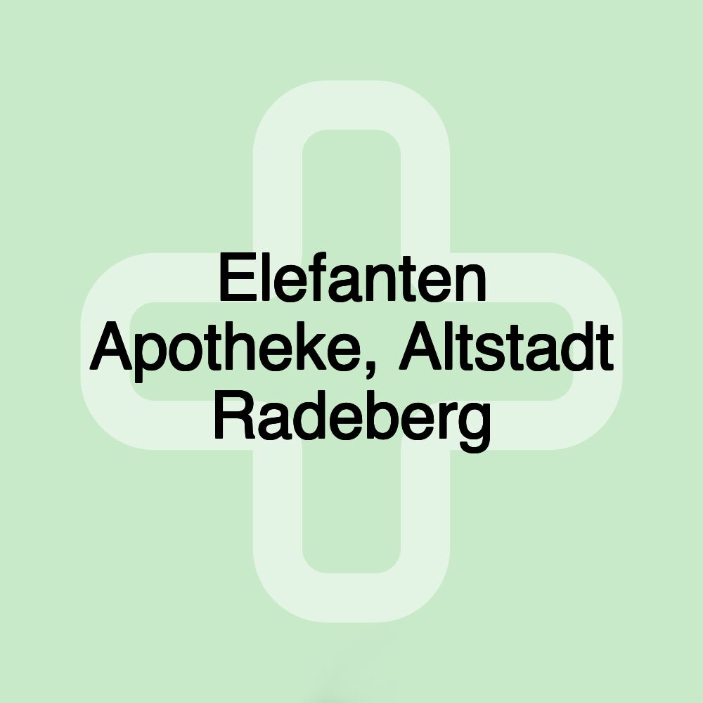 Elefanten Apotheke, Altstadt Radeberg