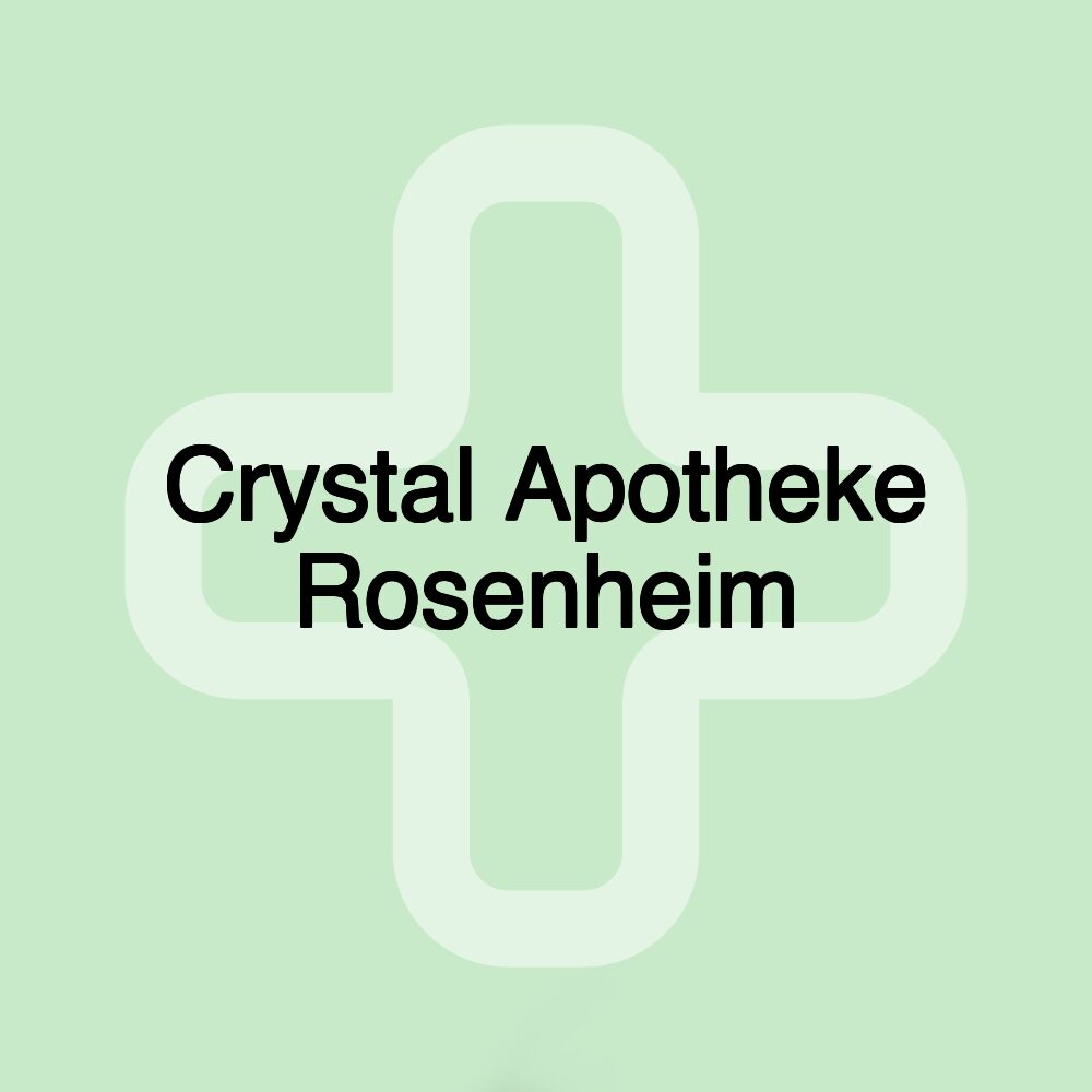 Crystal Apotheke Rosenheim