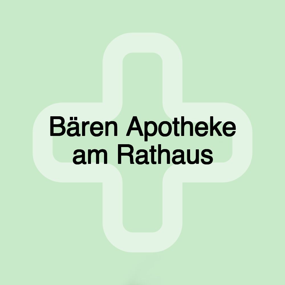 Bären Apotheke am Rathaus