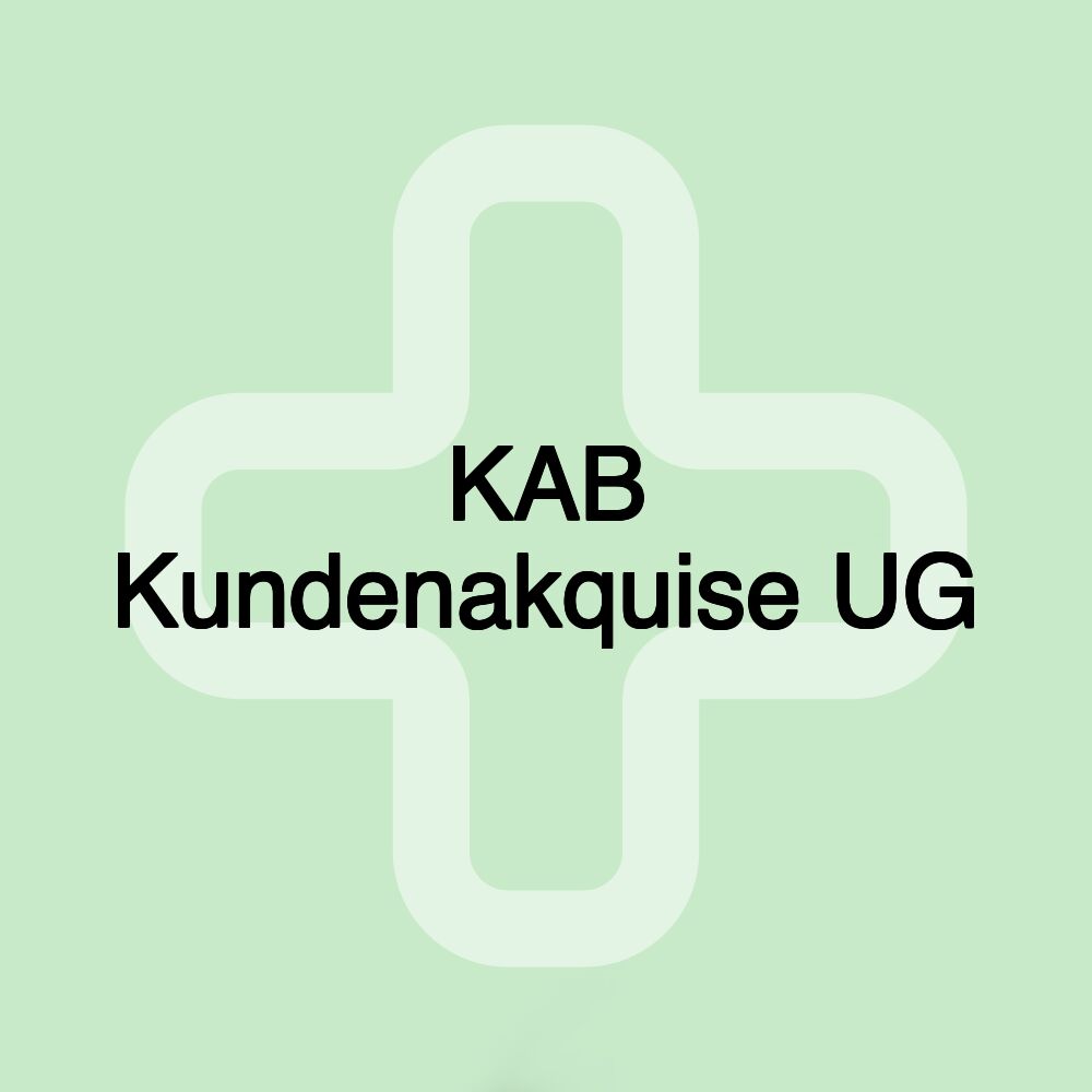 KAB Kundenakquise UG