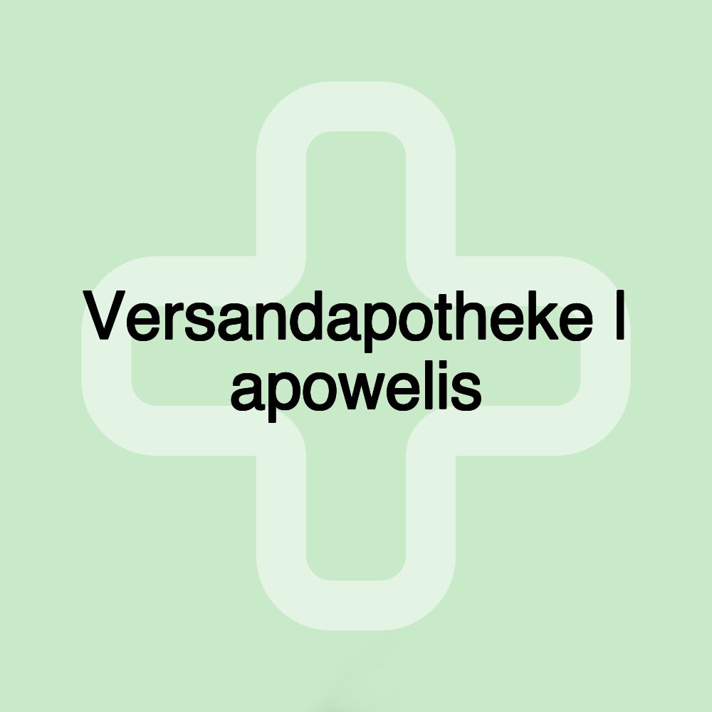 Versandapotheke | apowelis