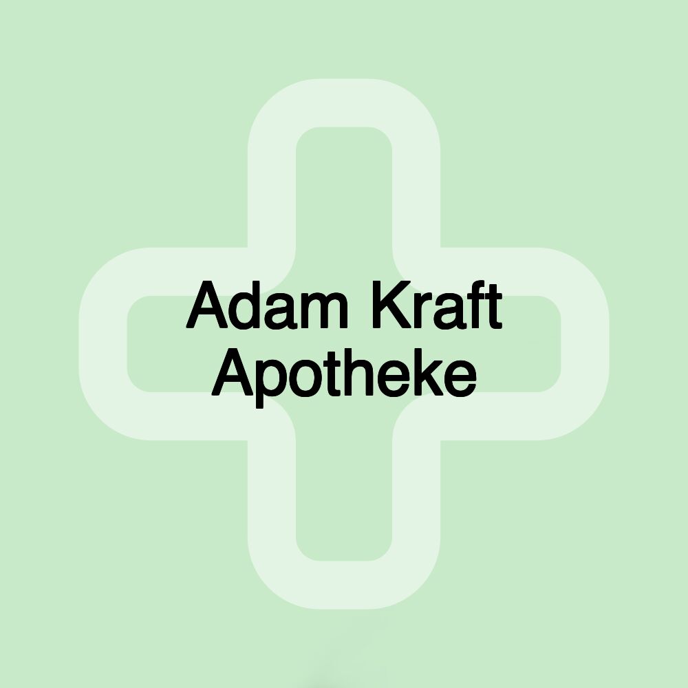 Adam Kraft Apotheke