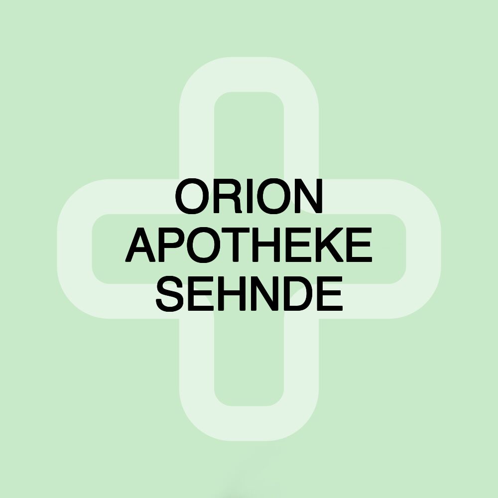 ORION APOTHEKE SEHNDE