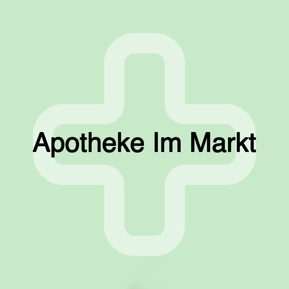 Apotheke Im Markt