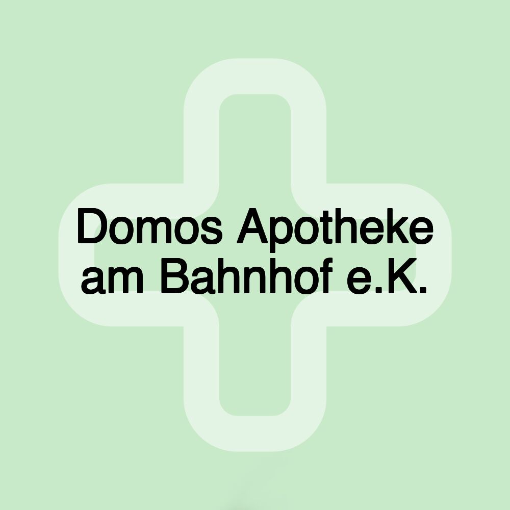 Domos Apotheke am Bahnhof e.K.