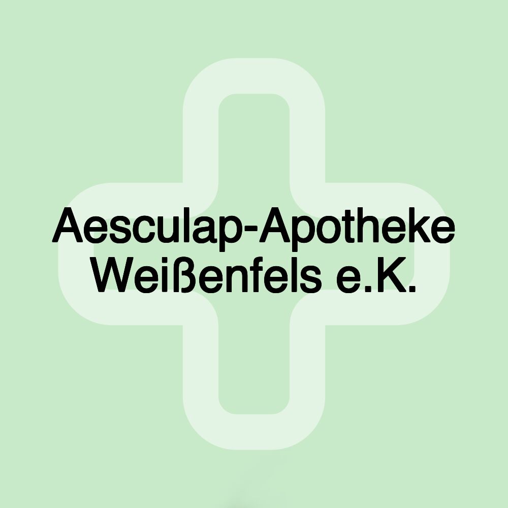 Aesculap-Apotheke Weißenfels e.K.