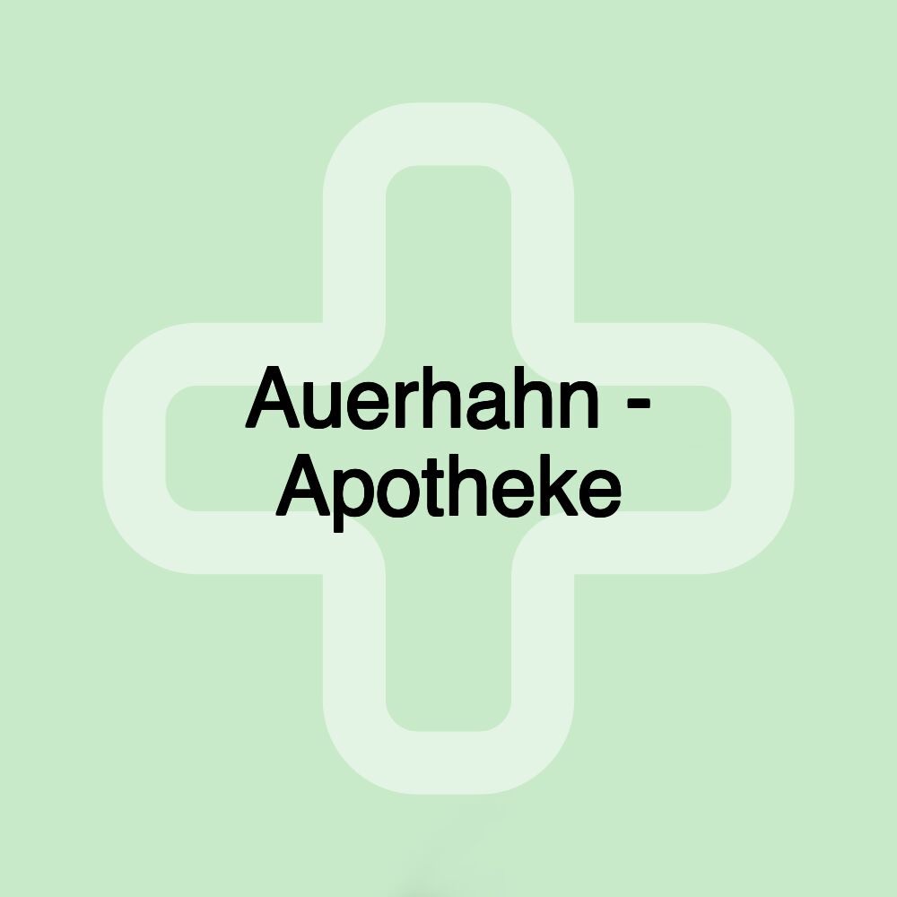 Auerhahn - Apotheke