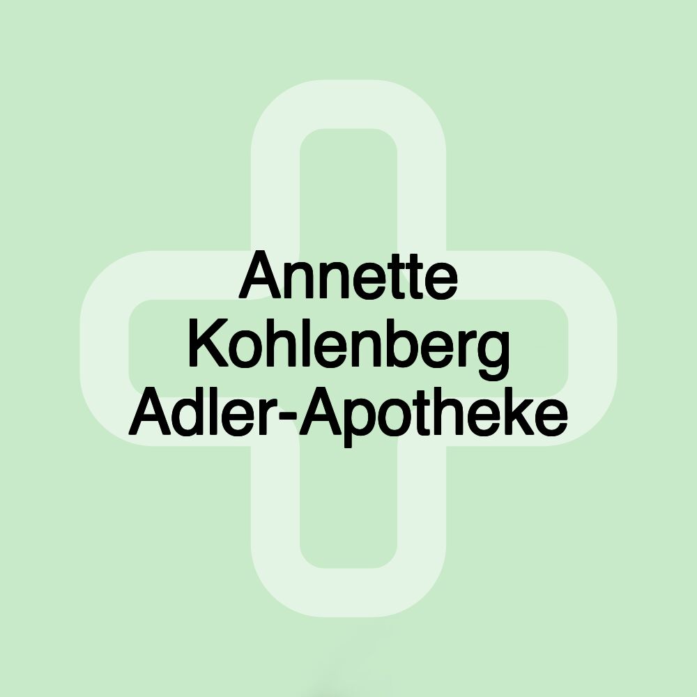 Annette Kohlenberg Adler-Apotheke