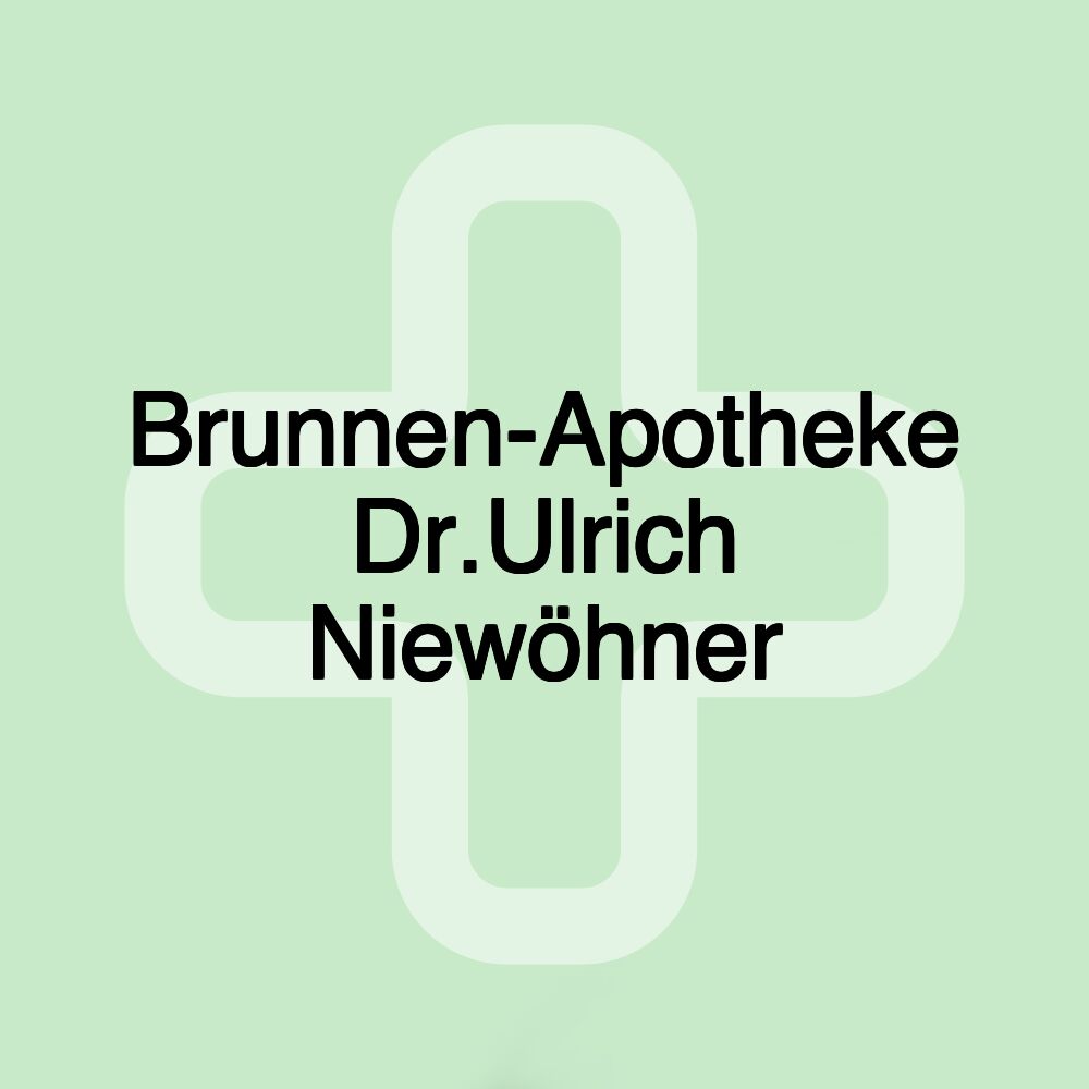 Brunnen-Apotheke Dr.Ulrich Niewöhner